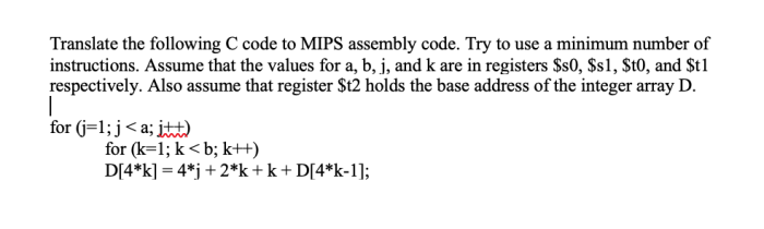 Mips assembly example converting