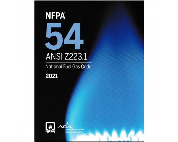 National fuel gas code ansi z223 1 nfpa 54